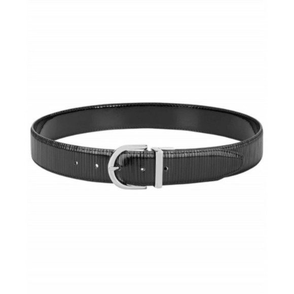 Steve Madden Reversible Pant Belt, Black - Picture 1 of 2